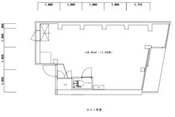 KAWARAMACHI PLACE 201号室平面図