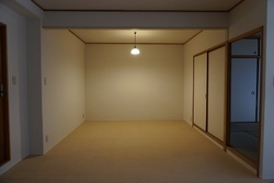 ※仮の照明をつけています。